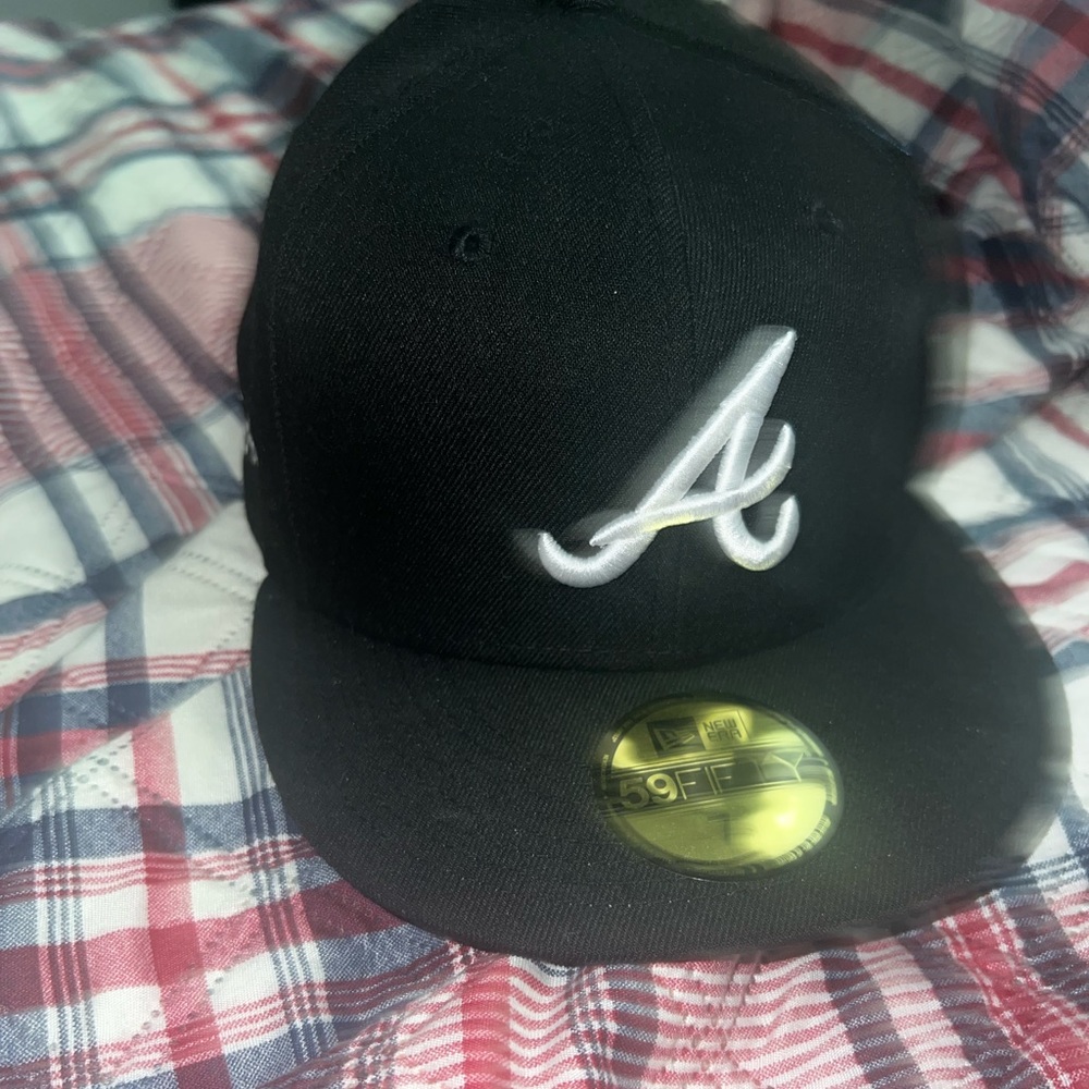 Men’s New Era Atlanta Braves Team Logo 59FIFTY Fitted Hat